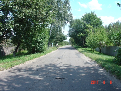 Это участок дороги по  Мохначу (Терновой)