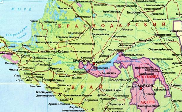 Станицы Анапская и Ладожская Станицы Анапская и Ладожская